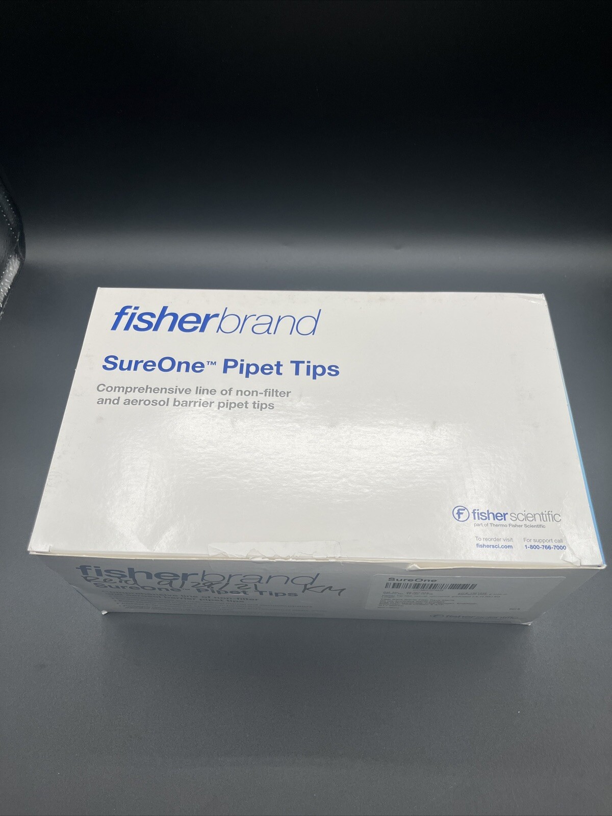 FisherBrand 02-707-442 Sure One Pipette Tips 10µl 6pks of 96 tips – 576/Box