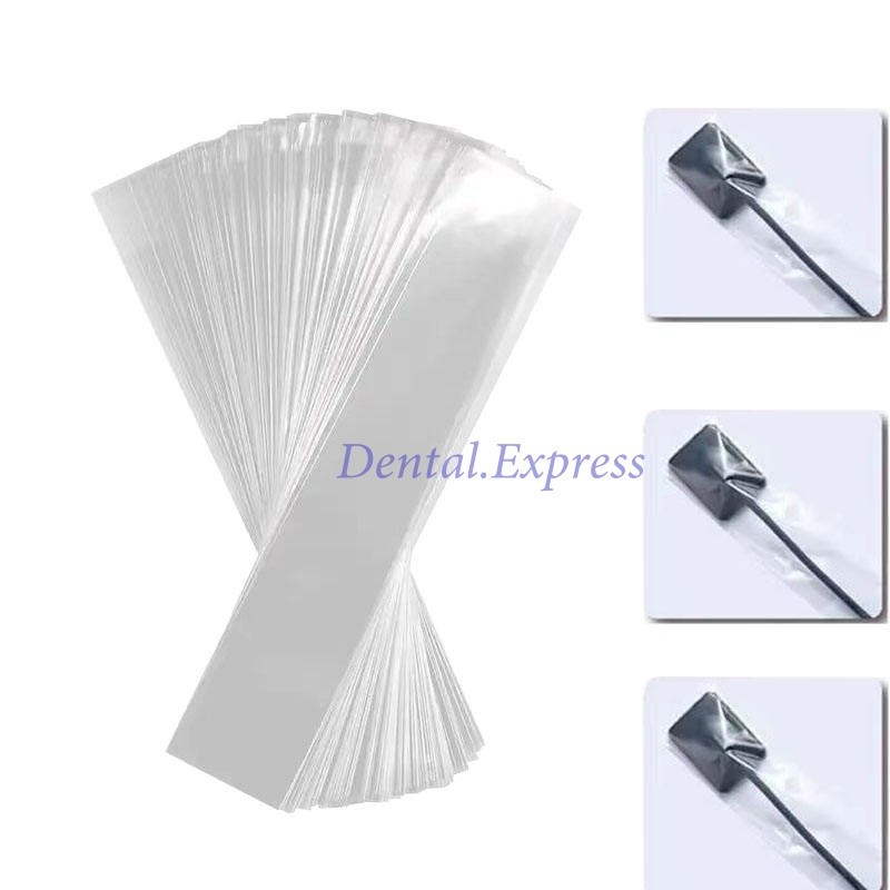 500 X-ray Sensor Sleeve Dental Disposable Plastic Protector Size 4.2/4.5cmx20cm