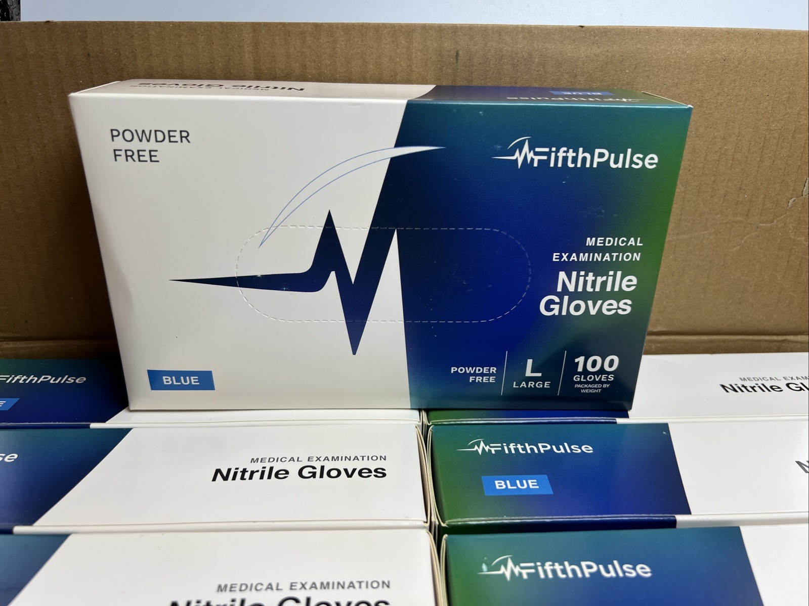 Medical Exam Blue Nitrile Gloves LARGE 1000 Count – Powder and Latex Free