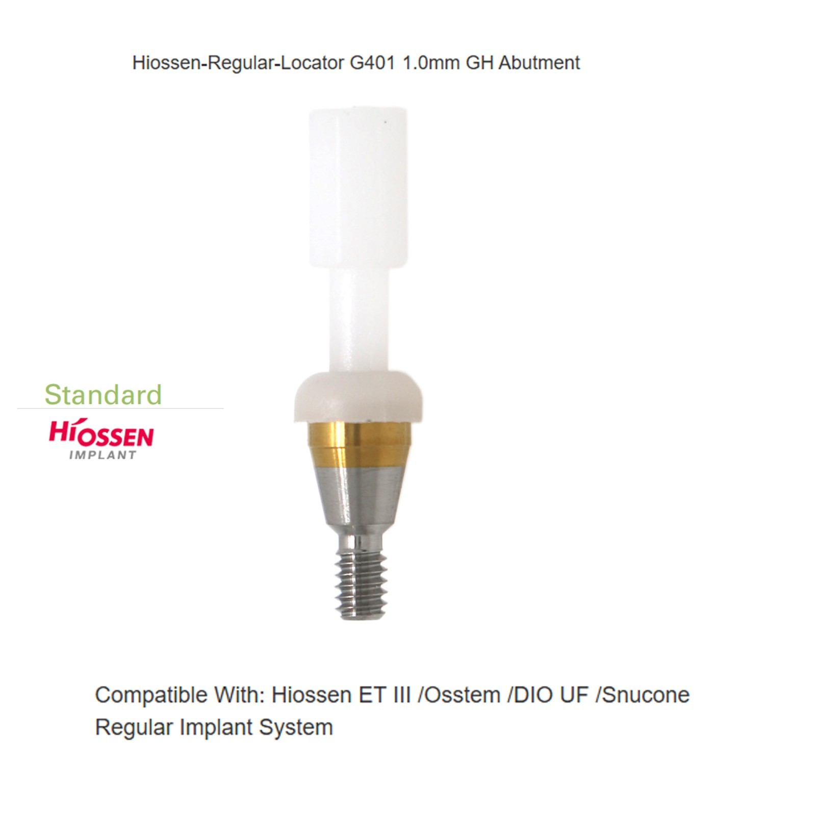 US Hiossen osstem DIO-UF Legacy locator Abutment For 1-7.0mm Regular connection