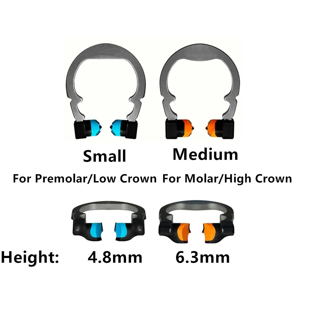 1 Piece Dental Sectional Matrice Clamp Matrix Bands Ring Fit Palodent V3 System