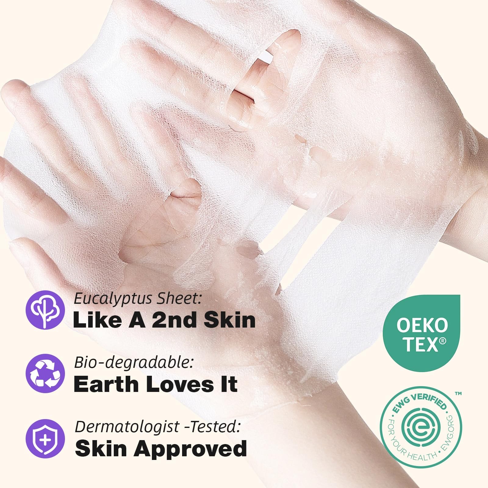 ZealSea Clean Beauty Face Masks – 15-Ingredient Sheet Mask Pack