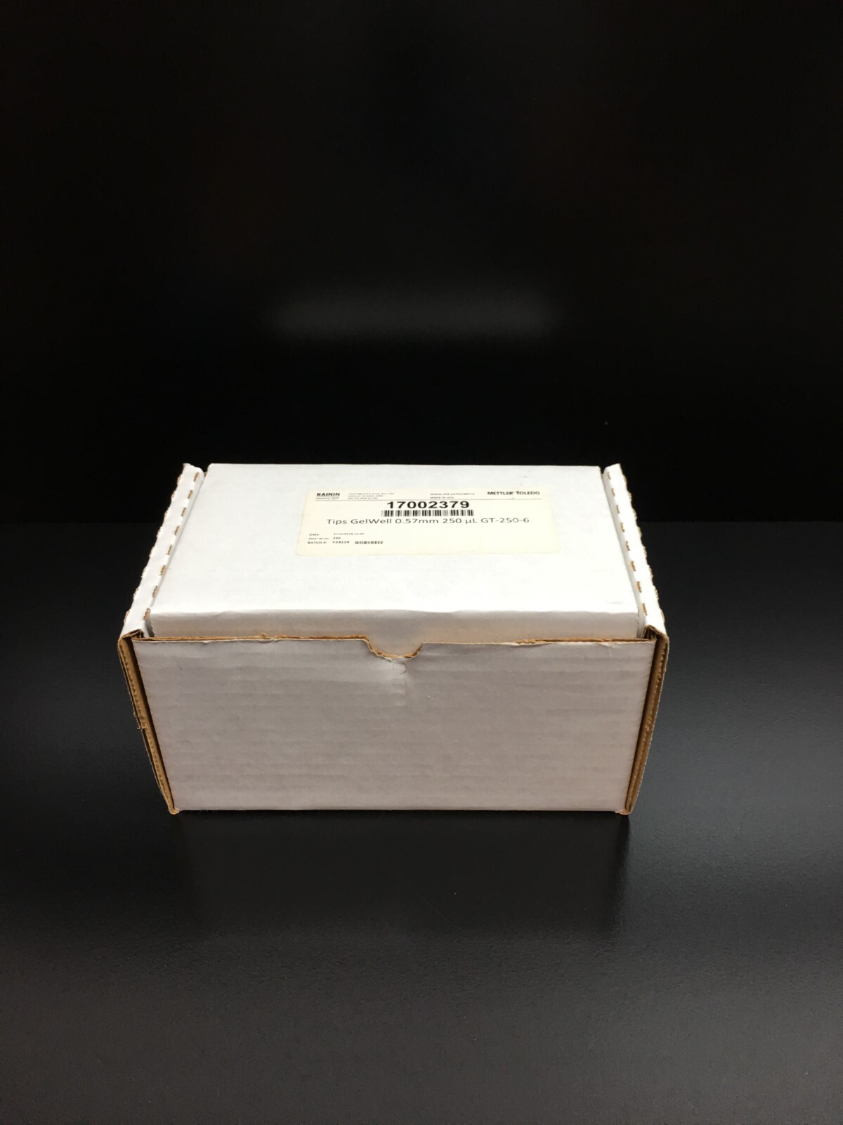 Mettler Toledo Rainin REF 17002379 Tips GelWell 0.57mm 250uL GT-250-6