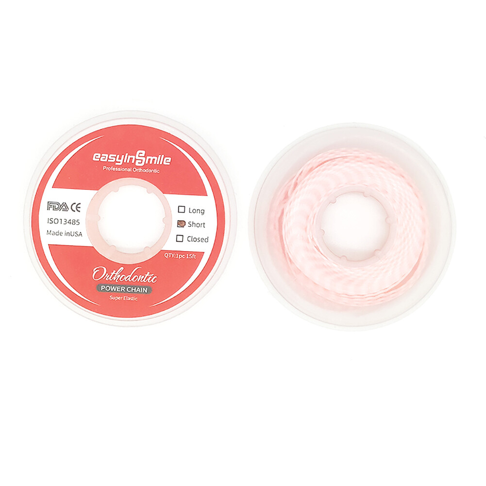 Dental Ortho Power Chain Close/short//long Super Elastic Rubber Band Ultra Spool