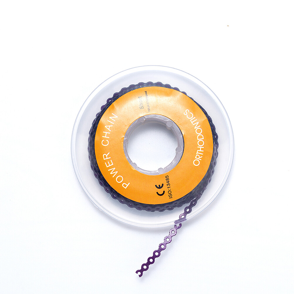 Dental Power Chain Orthodontic Braces Elastic Rubber Bands Long/Short/Close USA