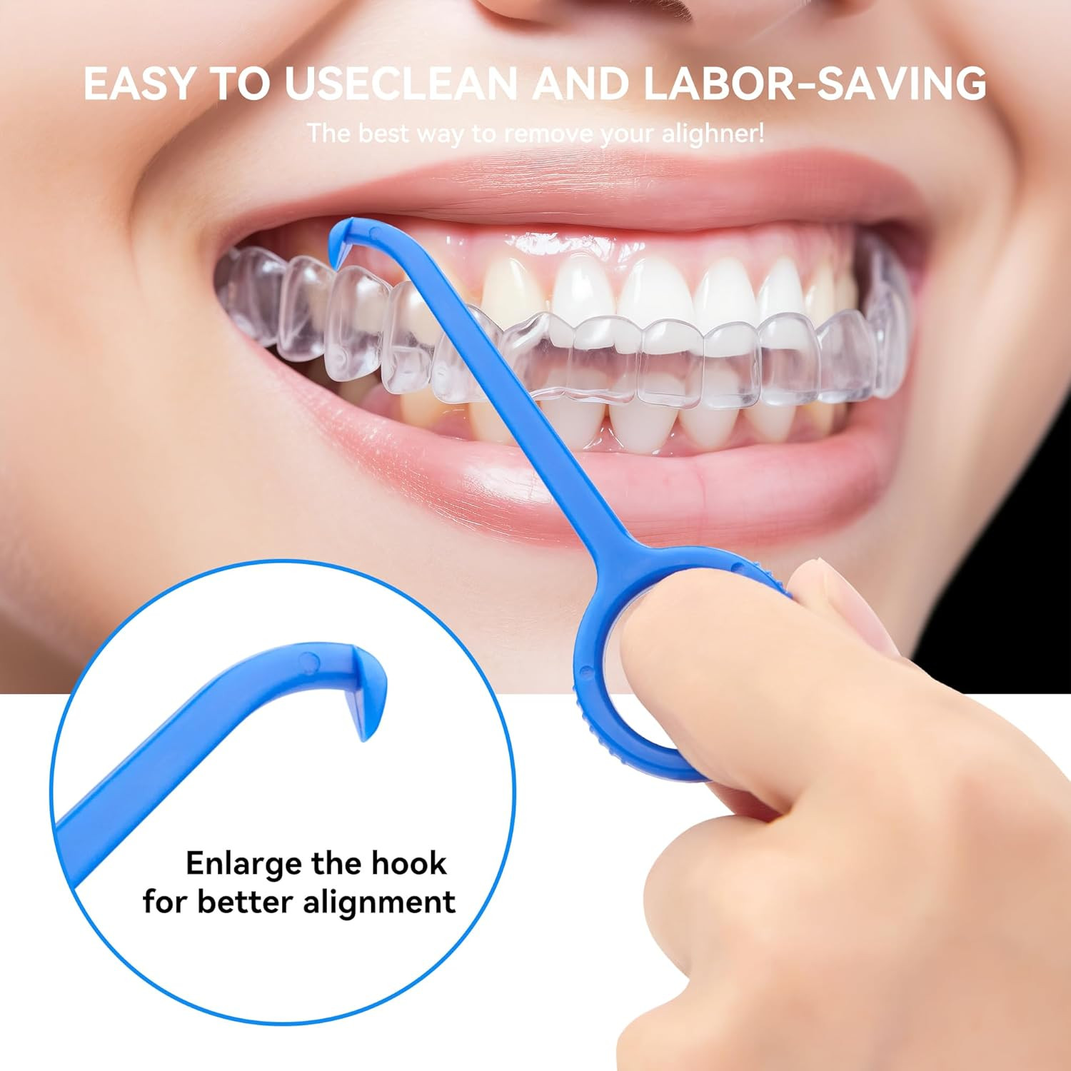 25PCS Aligner Remover Tool, 5 Colors Clear Aligner Removal Tool for Invisalign R