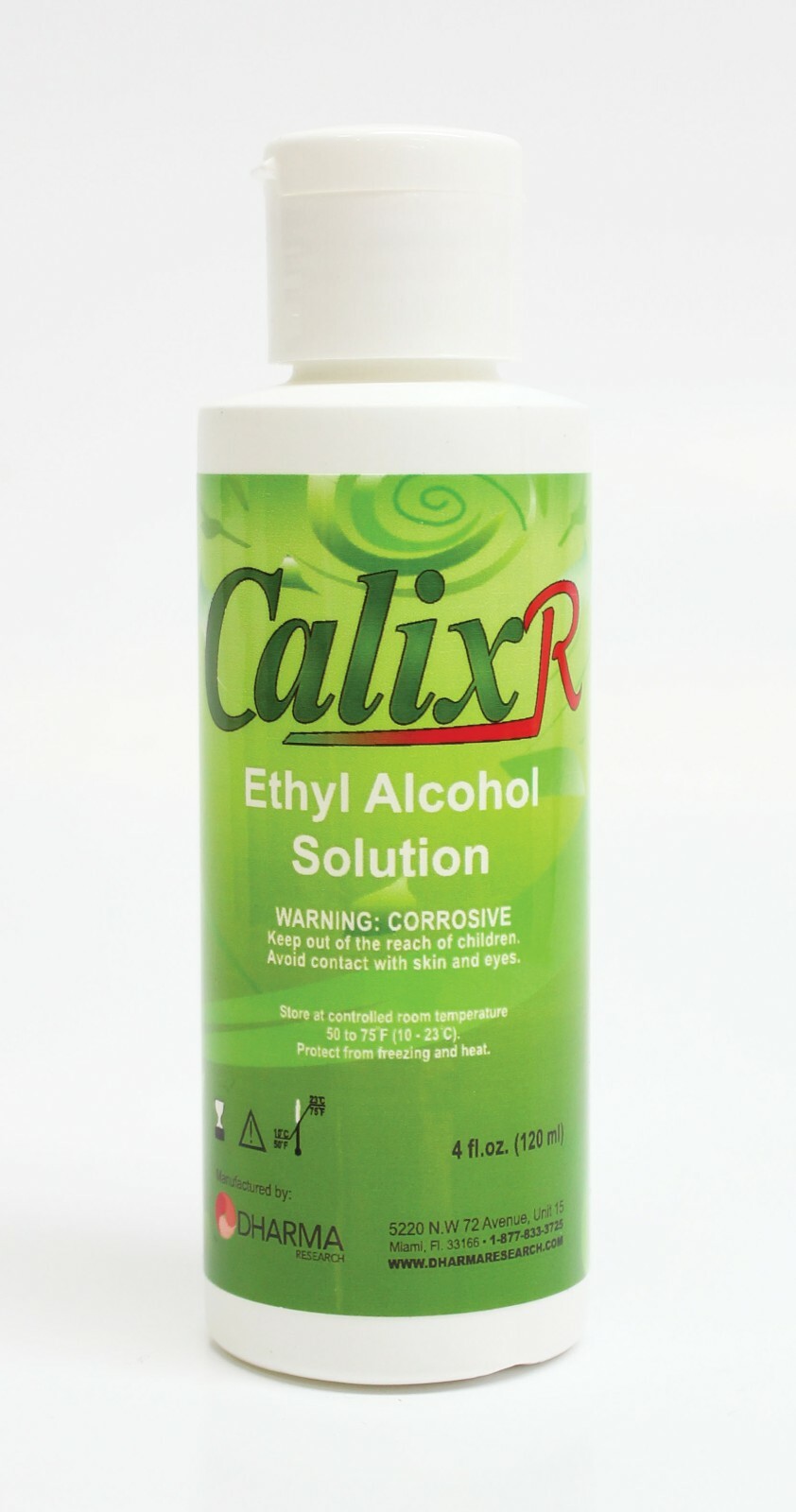 Calix-R Ethyl Alcohol Rinse – 95% Concentration – 120ML/BOTTLE