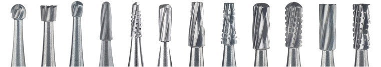 FG245 High Speed Carbide Dental Bur 100pk Bulk Beaver Burs Friction Amalgam Prep