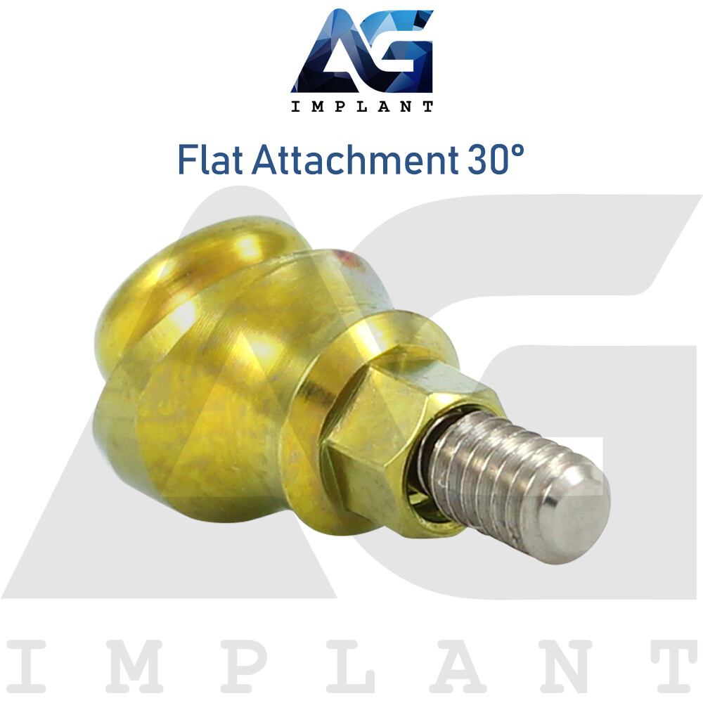 5 Angled 30° Flat Attachment Titanium Prosthetic System Narrow Platform (NP)