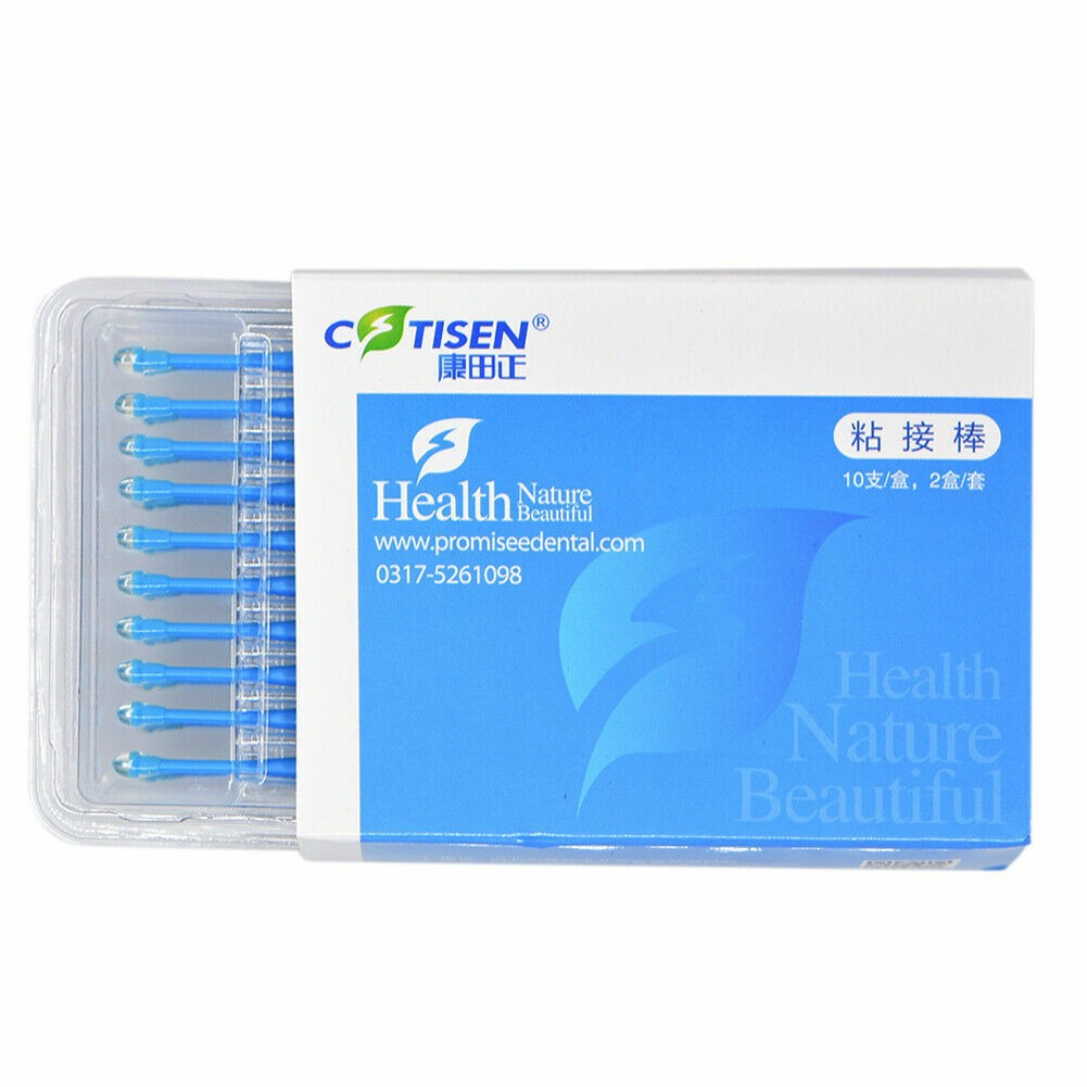 20Pcs/Box Dental Refill Bonding Stick Adhesive Tip Applicator Porcelain Veneer