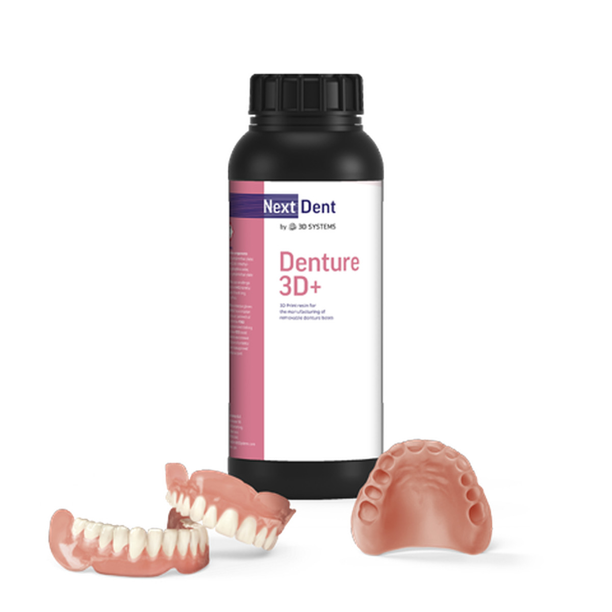 NextDent Base Resin LT 1kg (1000g) NDBSLT01000_01 Denture Base 3D Systems