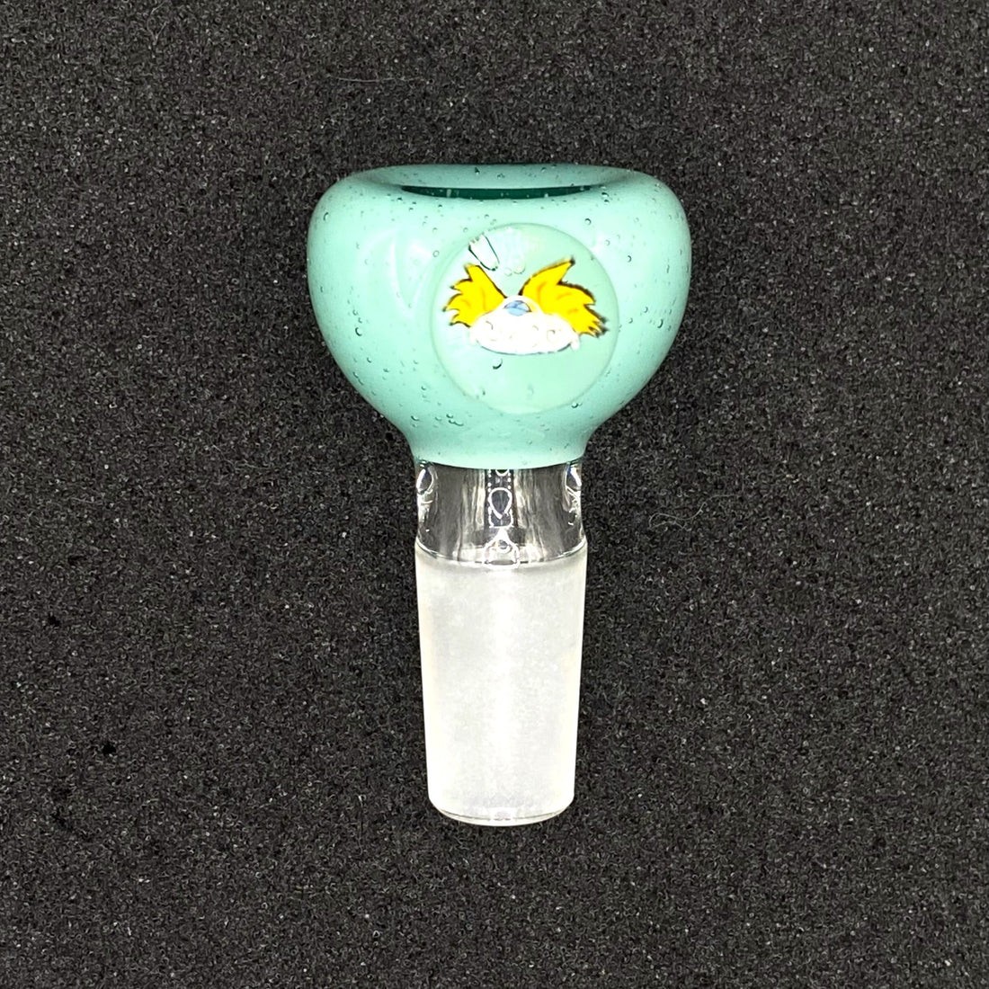 14mm Single Hole Glass Bowl Slide – Hey Arnold