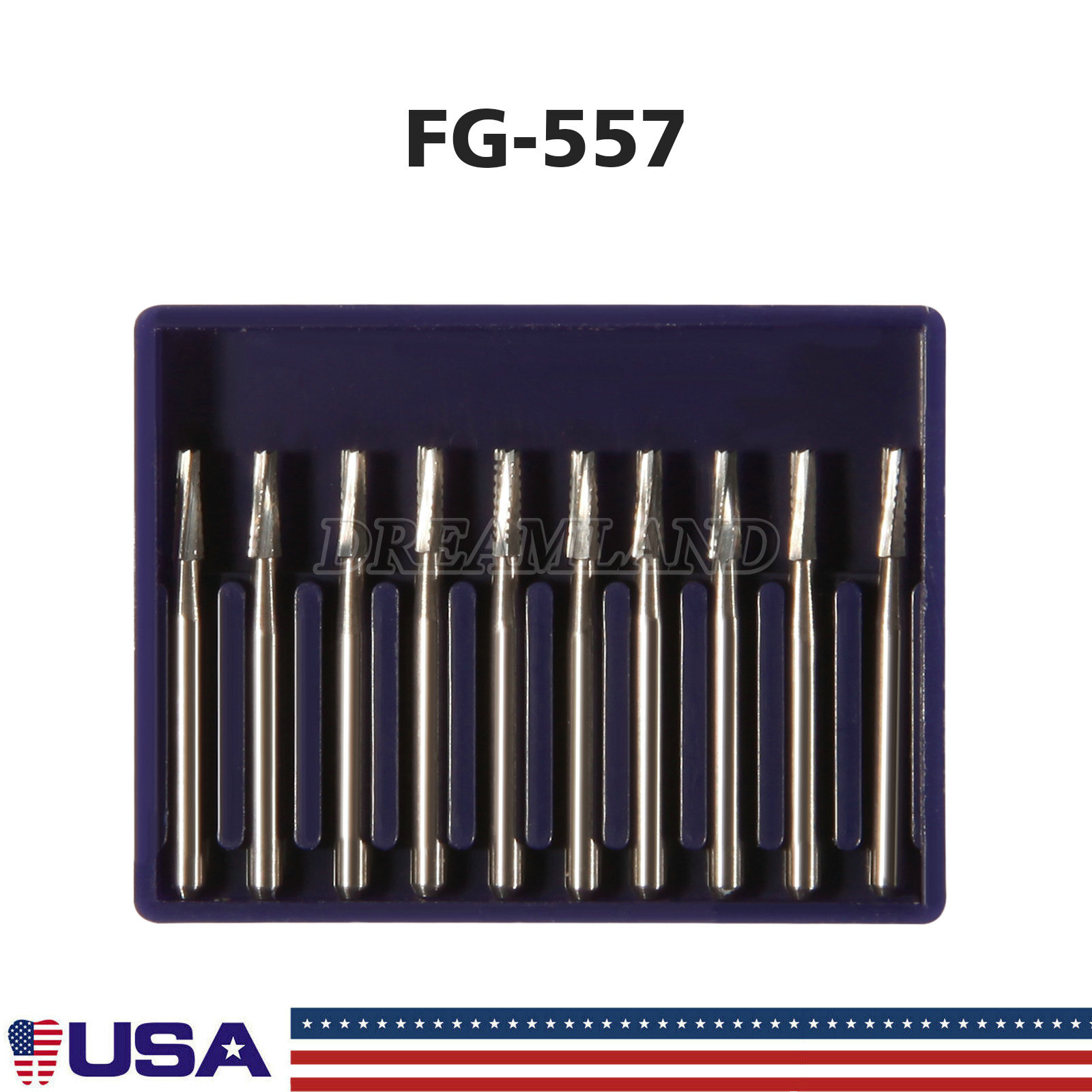 Dental Tungsten Carbide Burs Trimming & Finishing &Polishing FG Round High Speed