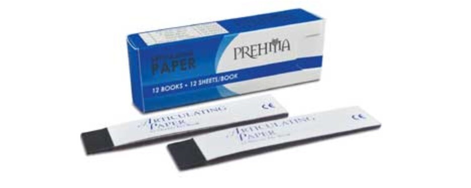 Prehma Articulating Paper Red/Blue Regular, 101.60 Microns, Box Of 144