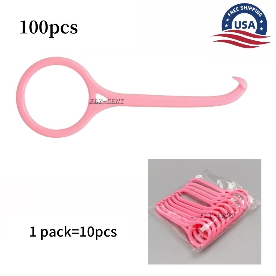 100pcs Dental Orthodontic Aligner Remover Hooks Invisible Braces Removal Hook