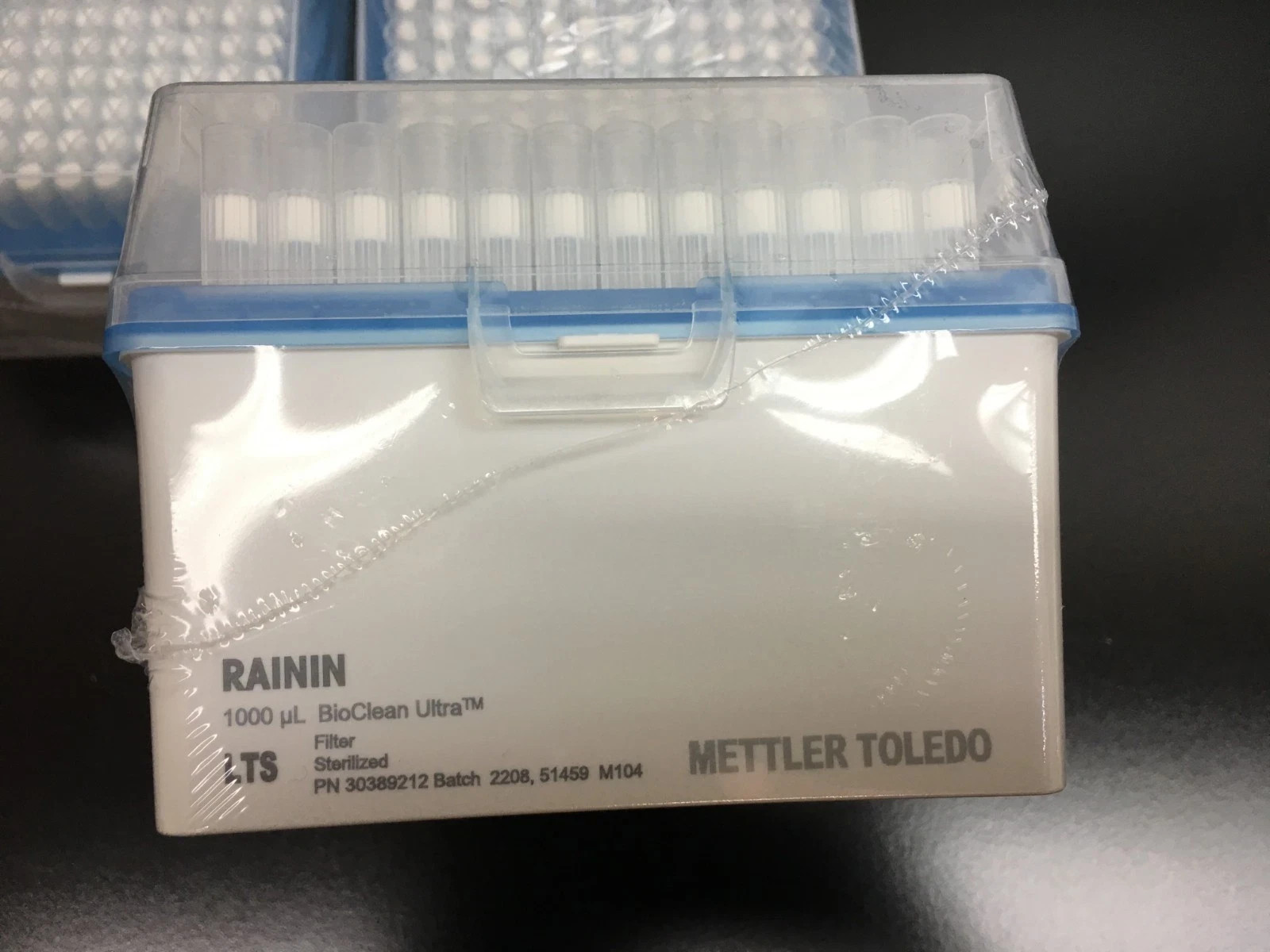 Mettler Toledo Rainin REF 30389212 Pipette Tips RT LTS 1000µL F 768A/8 Lot 4 PKS