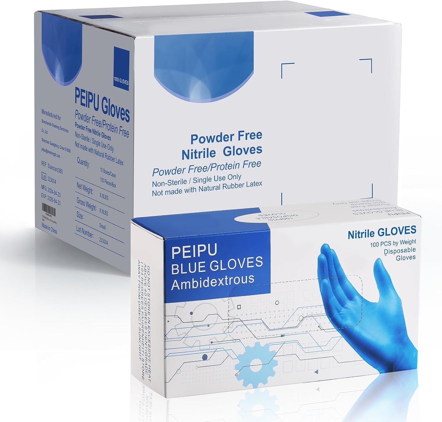 Multipurpose Nitrile Cleaning Gloves, Latex Free