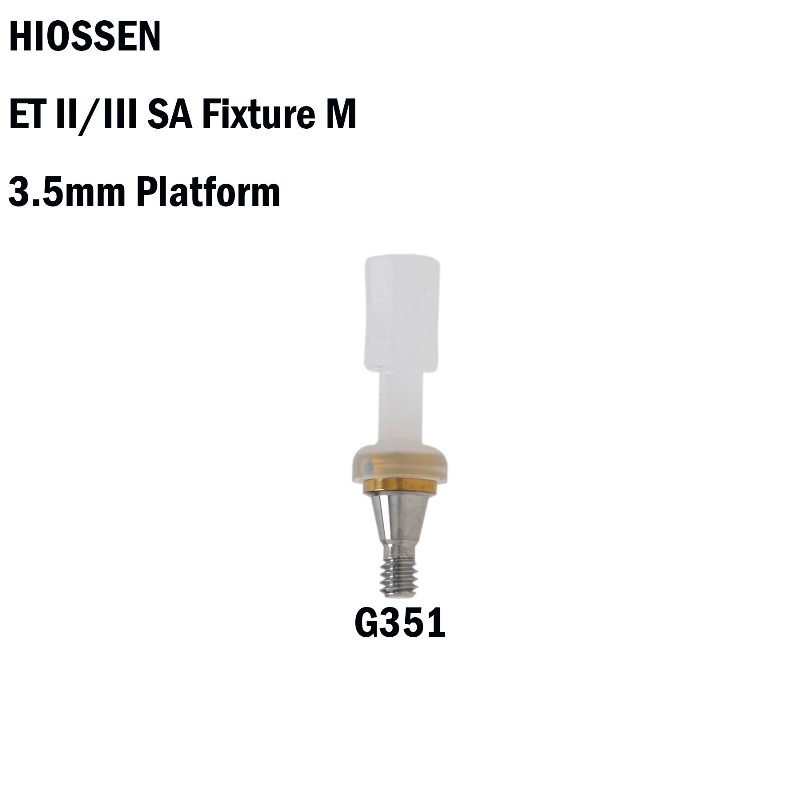 US Overdenture Locator Tapered Abutment for Hiossen Nobel Zimmer Retention Caps