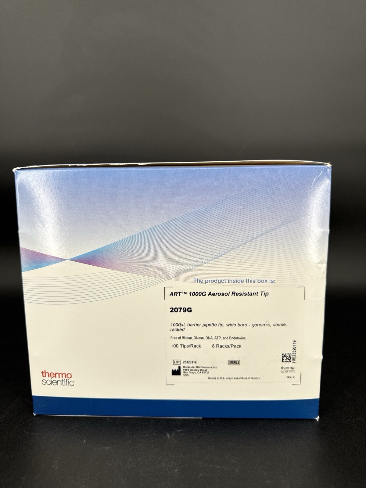 Thermo Scientific ART 2079G Aerosol Barrier Pipette Tips (1000µL) – Sterile