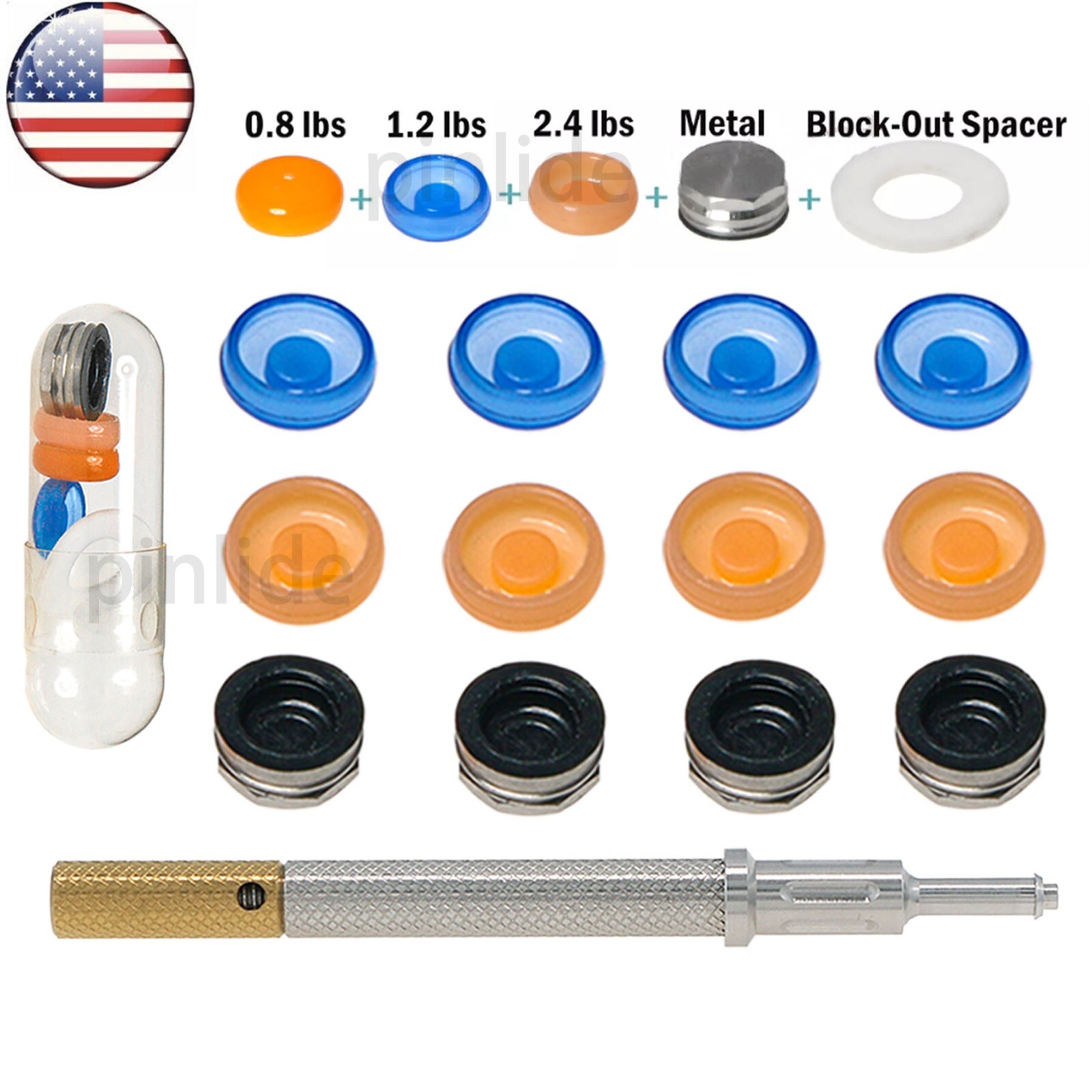 US Universal Dental Implant Retention Caps Insertion Extraction Remove Core Tool