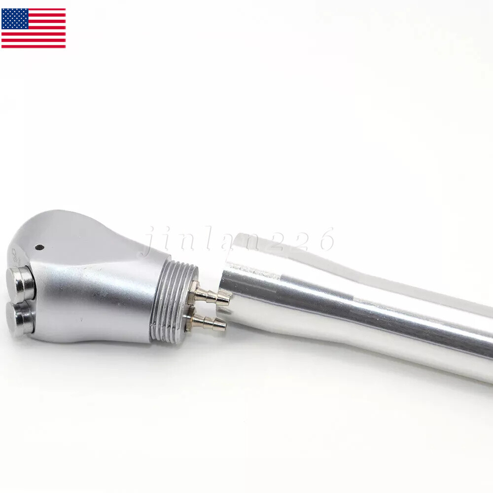 3 Way Air Water Spray Triple Syringe Handpiece + 2 Nozzles Tips Tubes Dental