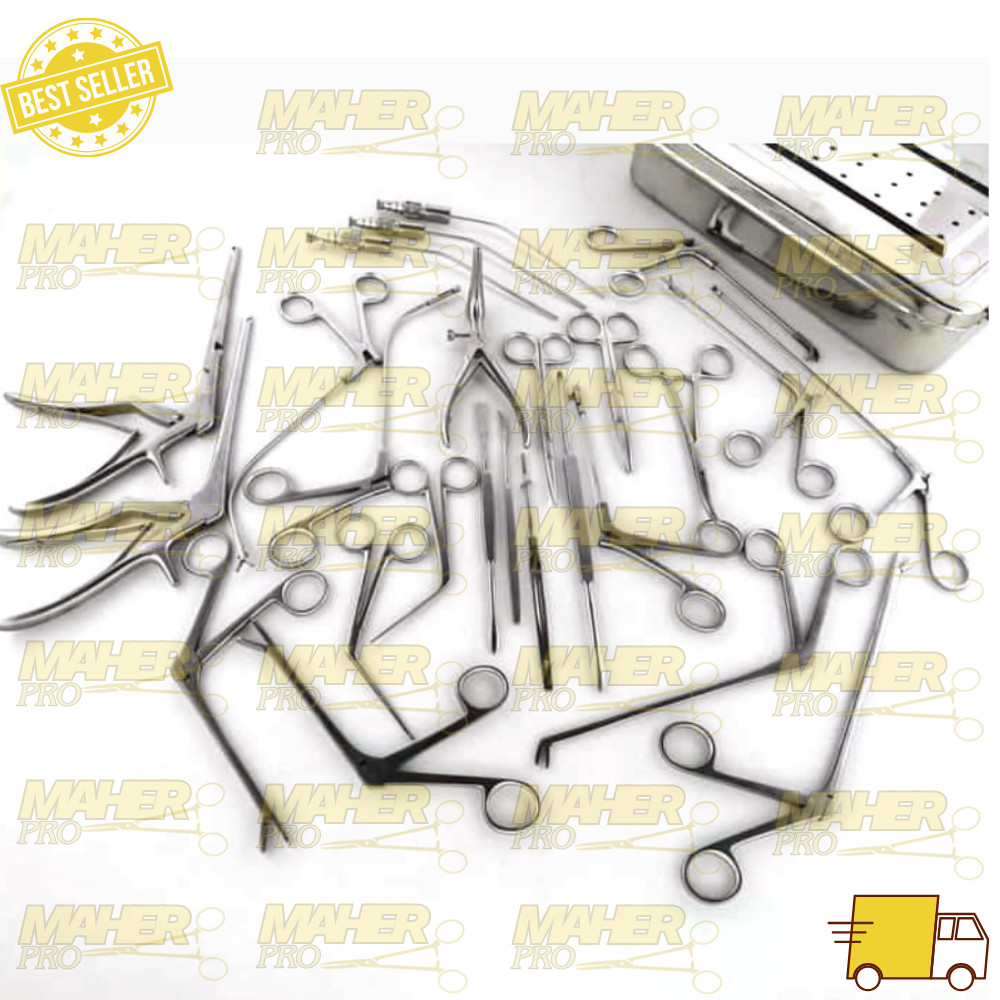 Fess Instruments Complete Set of Endoscopic Sinus Surgery Plastic Surgery set