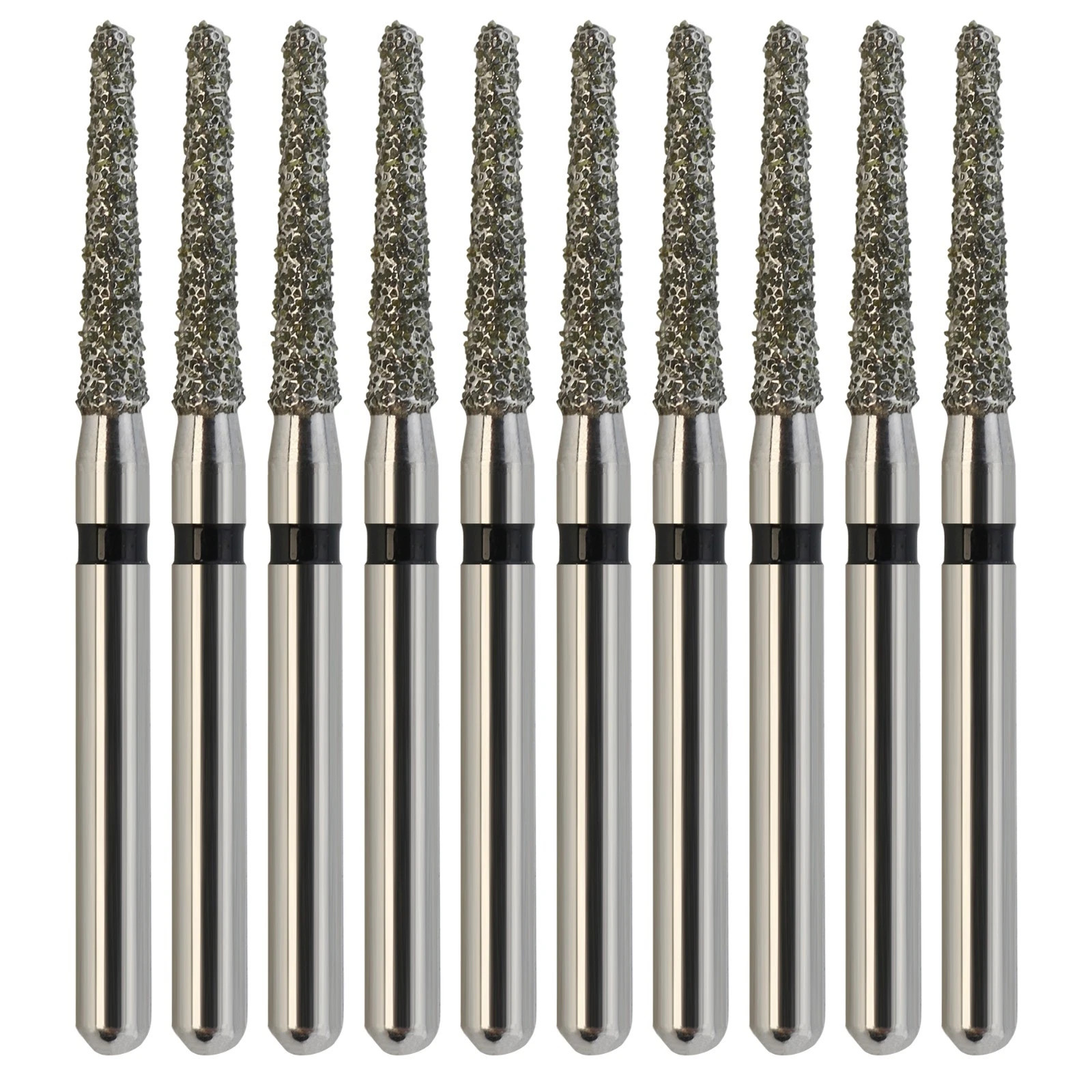 Dental Round End Taper Diamond Bur 856/014SC Super Coarse Grit High Speed