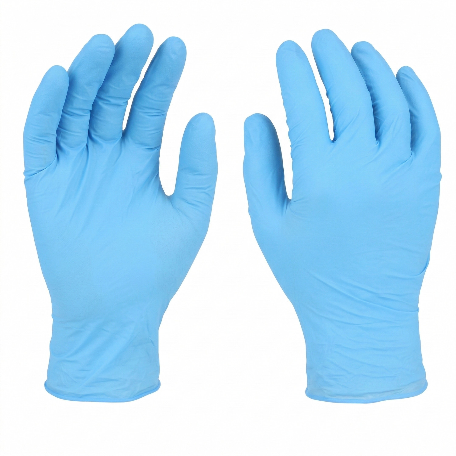 1000 Blue Nitrile Powder-Free Disposable Gloves X-Large 5 MIL Finger-Textured