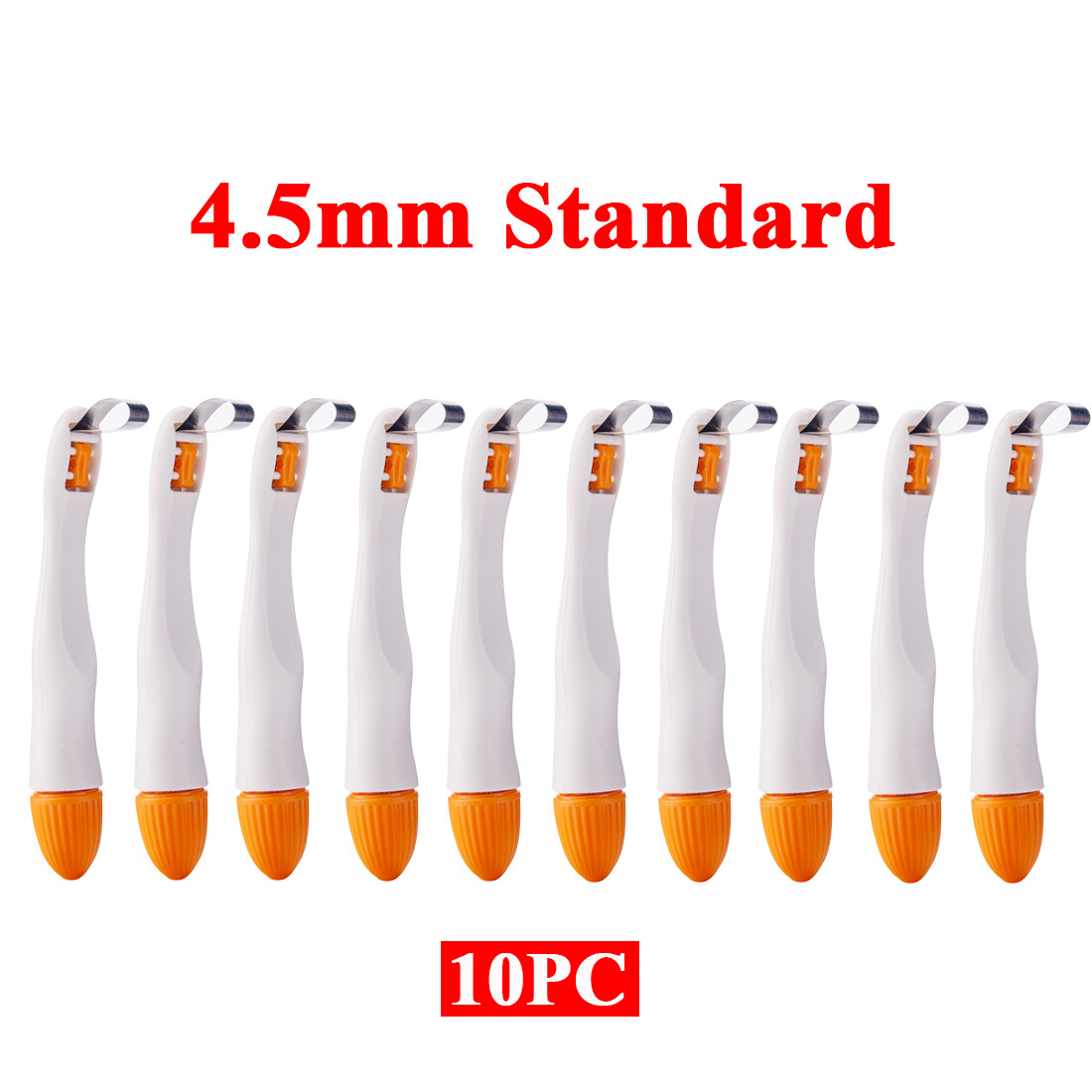 10Pcs Adjust Dental Pro Matrix Bands Metal Curved Premolar Pediatric Restoration
