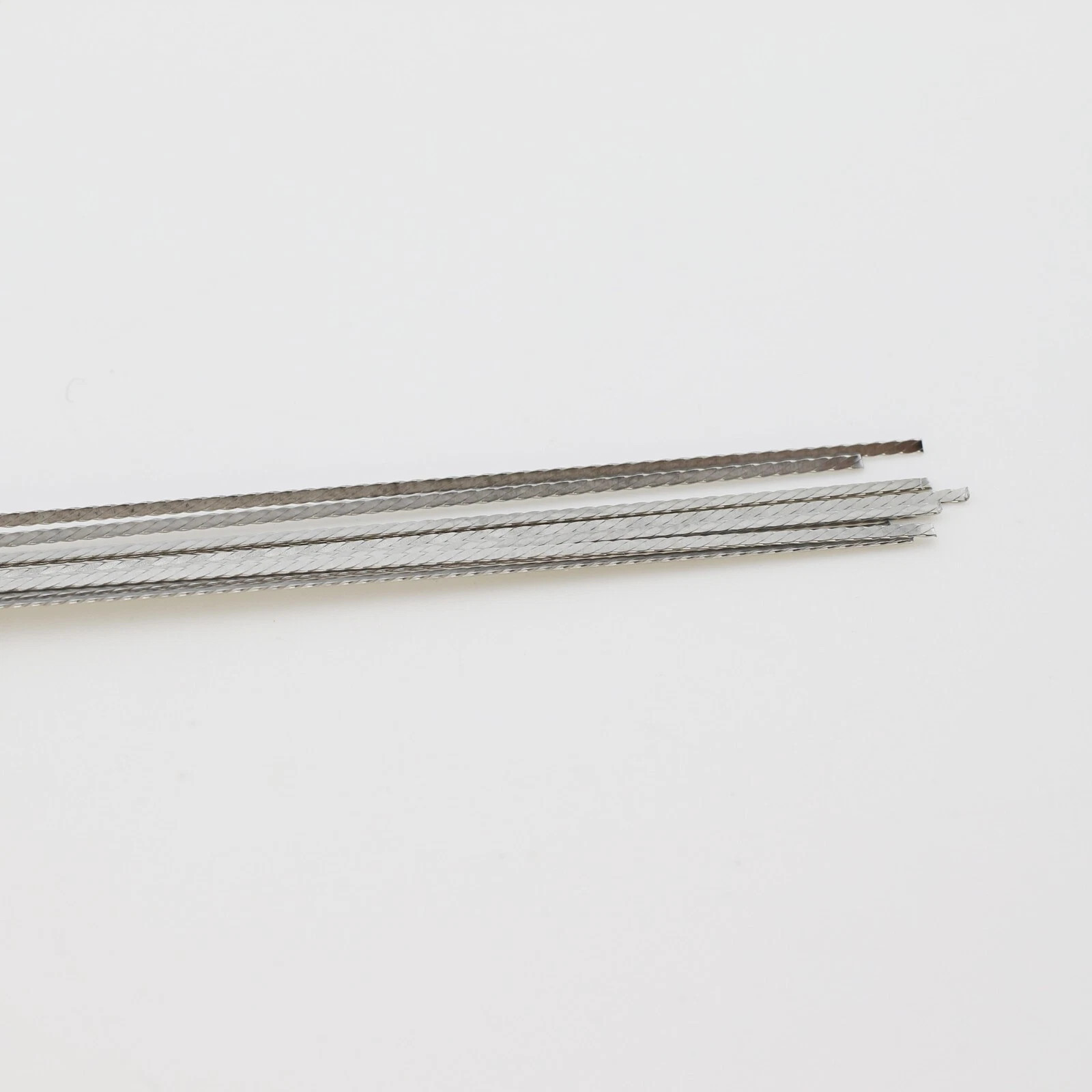 Orthodontic Braided Retainer Wires Flat 3 Strand Lingual .010″x.028″ .010″x.032″