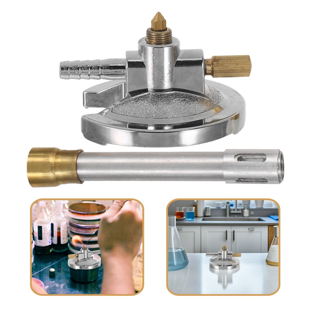 Lab Needle Valve Laboratory Flame Control Stabilizer Equipment Gas Burner