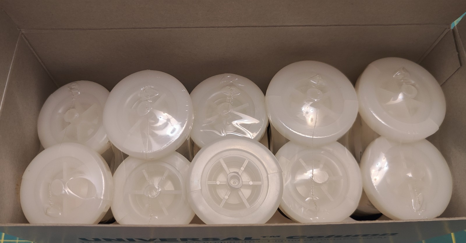 YAMAZEN CO. 40µm Universal Chromatography Column 2L Silica Gel UW003 10/PK, New