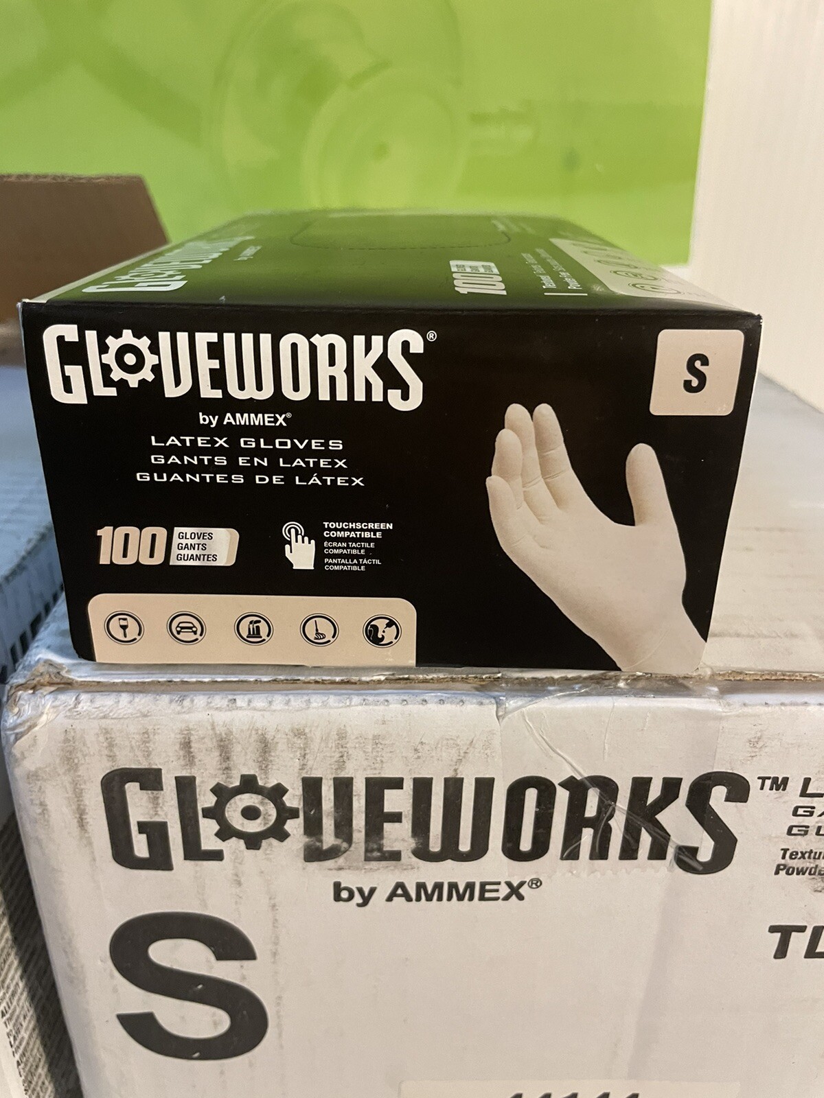 gloveworks nitrile gloves Industrial exp 93024