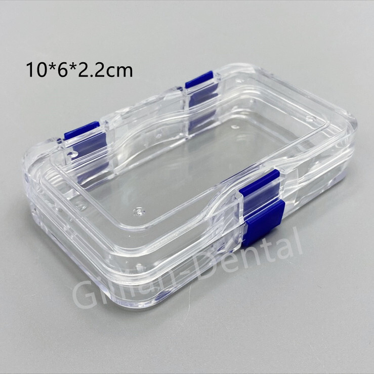 Acrylic Membrane Case Display Storage Box Jewelry Chip Shockproof 10*6*2.2cm