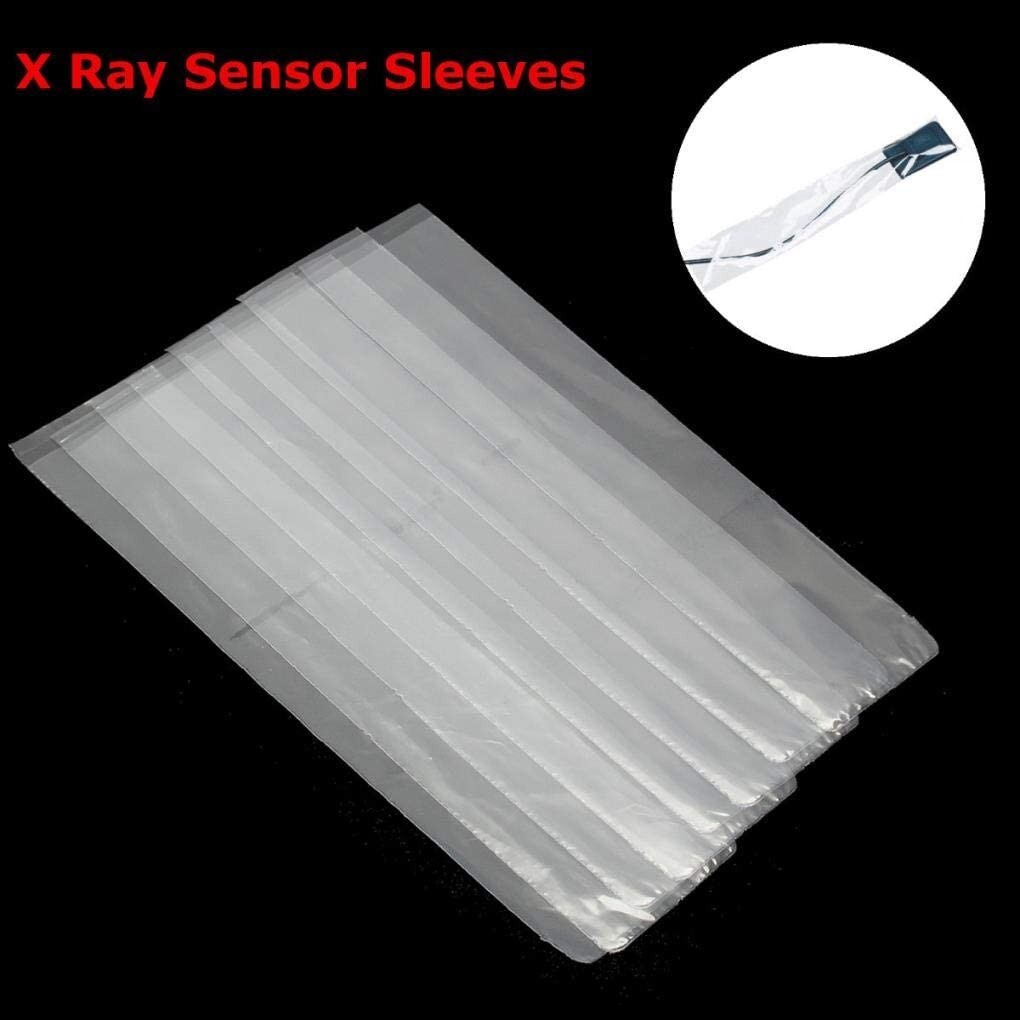 500Pcs/Box Dental Digital X-Ray Sensor Sleeves Barrier Sheaths Size 1 or 2