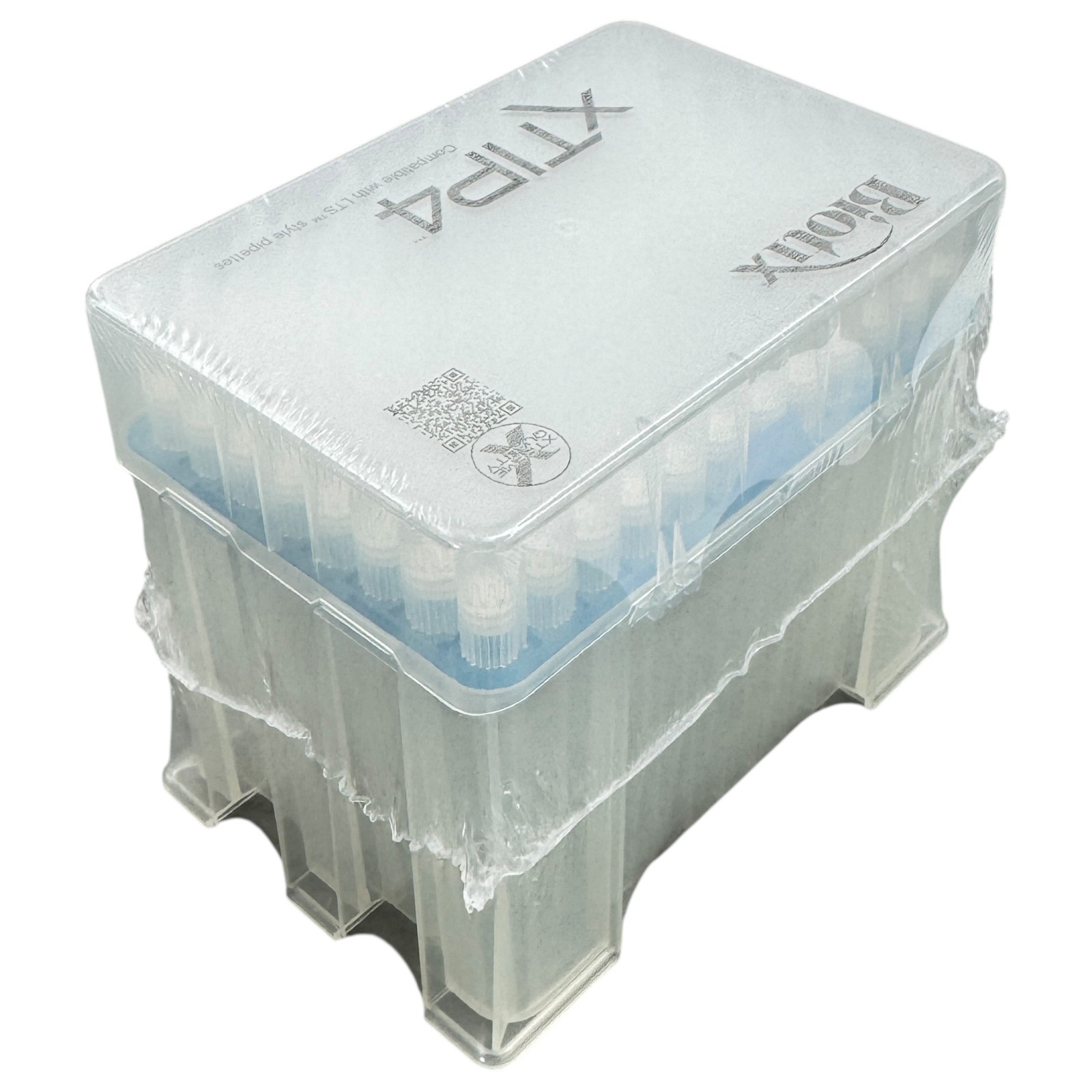 Biotix 63300004 xTIP4 Filtered Racked Pipette Tips 1200µl 8 Racks of 96 TIPS