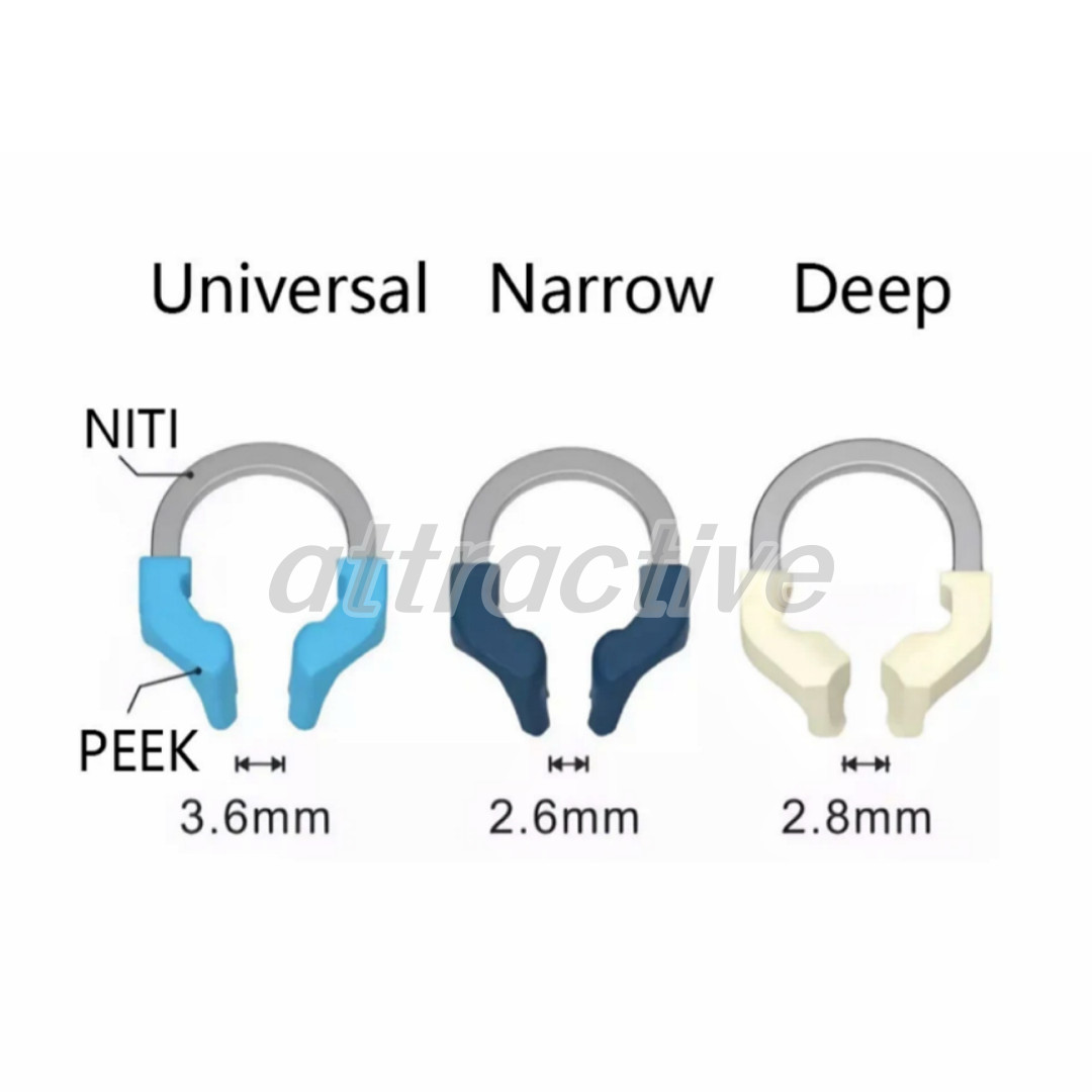 Dental Titanium Ring Matrix Clamps Matrices Band NITI Clip Universal/Narrow/Deep