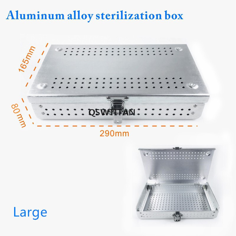 Sterilization Tray Box Case Disinfection Box Aluminium Surgical Instruments Box