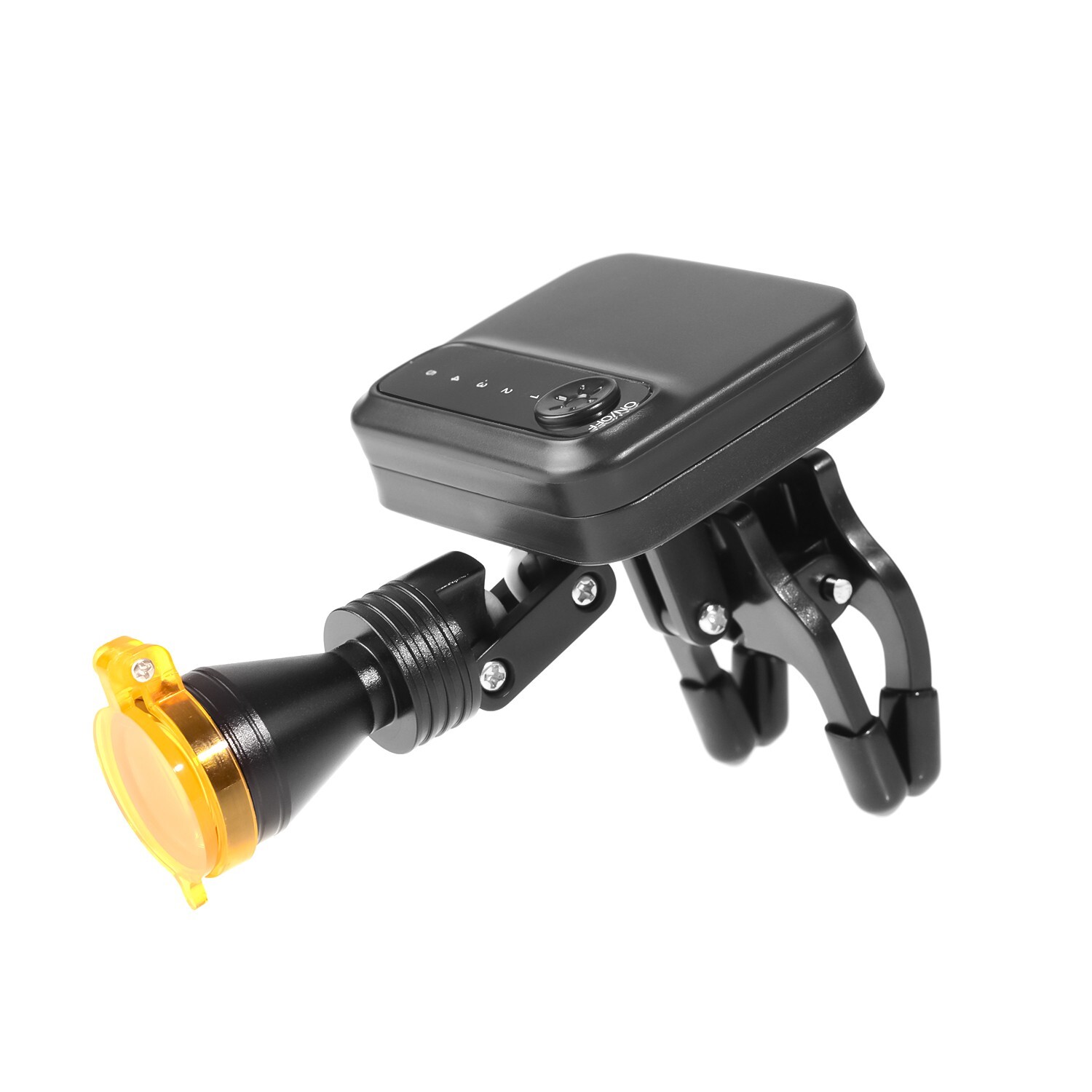 Wireless Dental 5W LED Headlight with Optical Filter Clip-on Type 2 Batteries