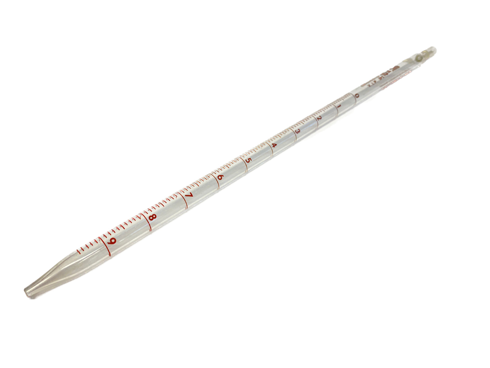 BELLCO V.I.P. 10mL x 0.1mL Glass TD Serological Dispensing Pipette 13-3/4″x 10mm