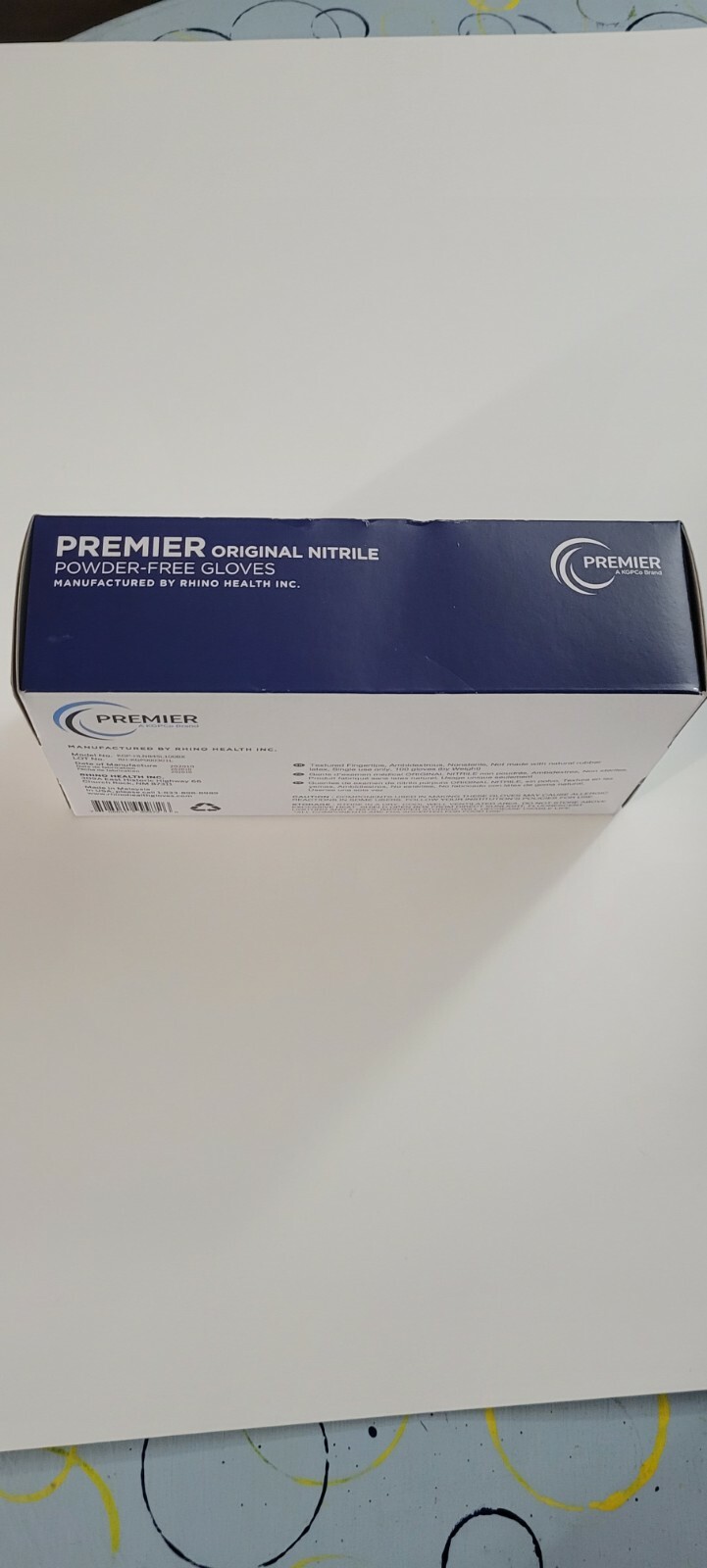 Rhino Original Nitrile X- Large Gloves Box of 100