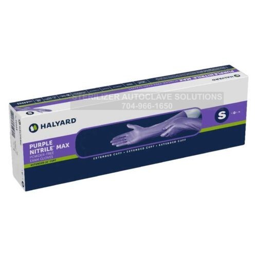 Halyard PURPLE NITRILE* MAX Exam Gloves 44992 – BOX of 50 SMALL