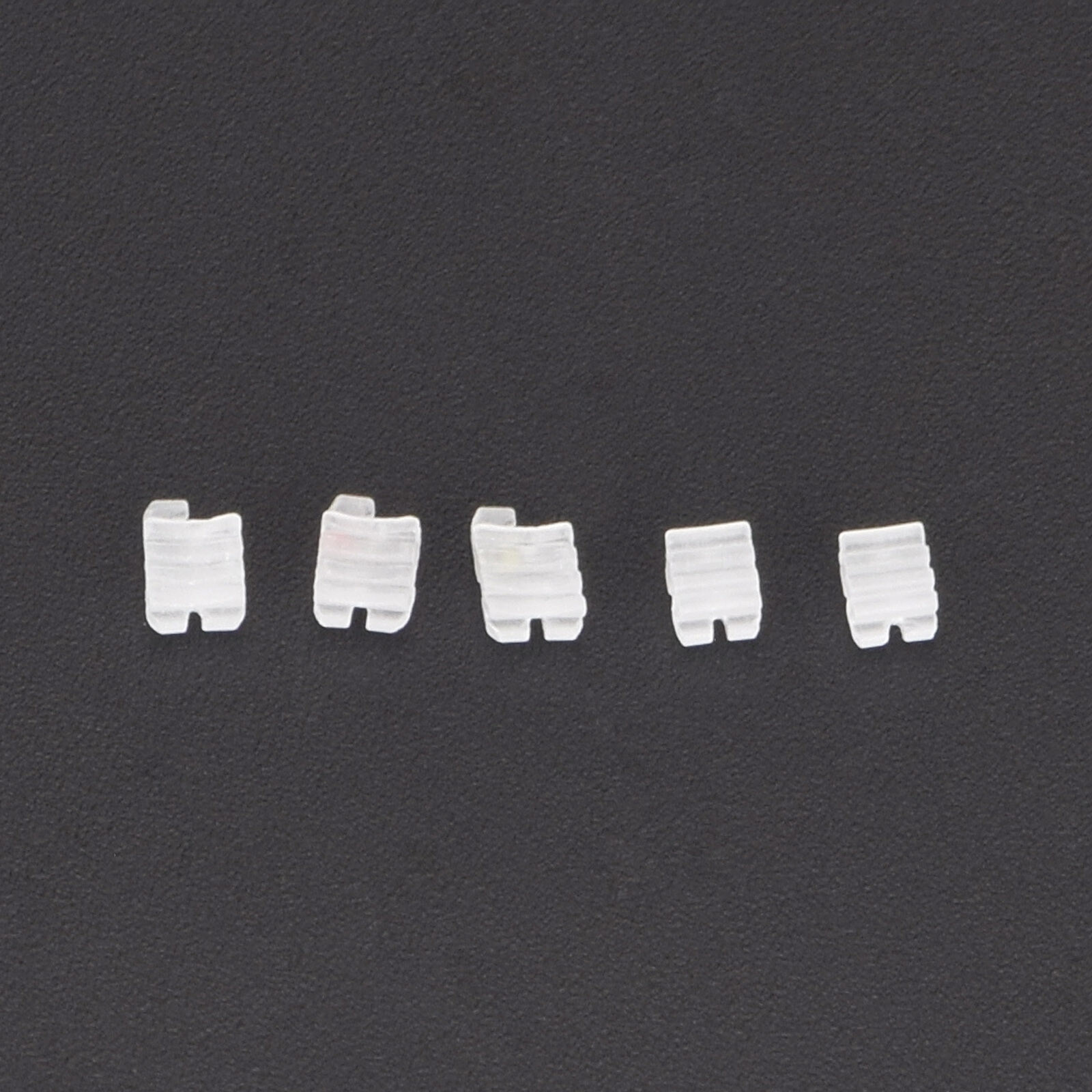 Dental Orthodontic Ceramic Brackets Braces Mesh Base Roth.022 Hooks 345