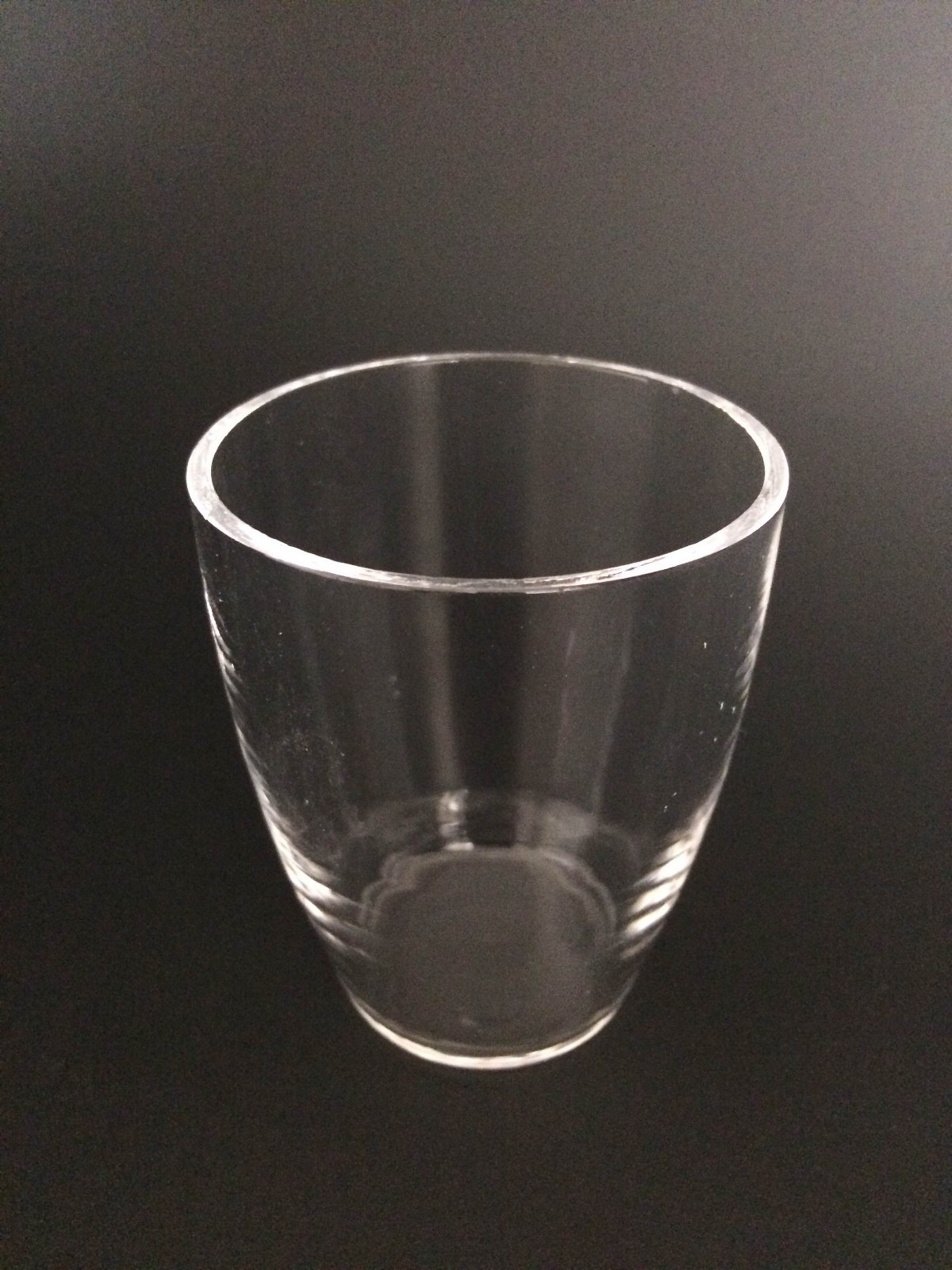 Fused quartz crucible, high form, 50ml, TOD46mm*BOD33mm*H53mm, Item# FQ-1050