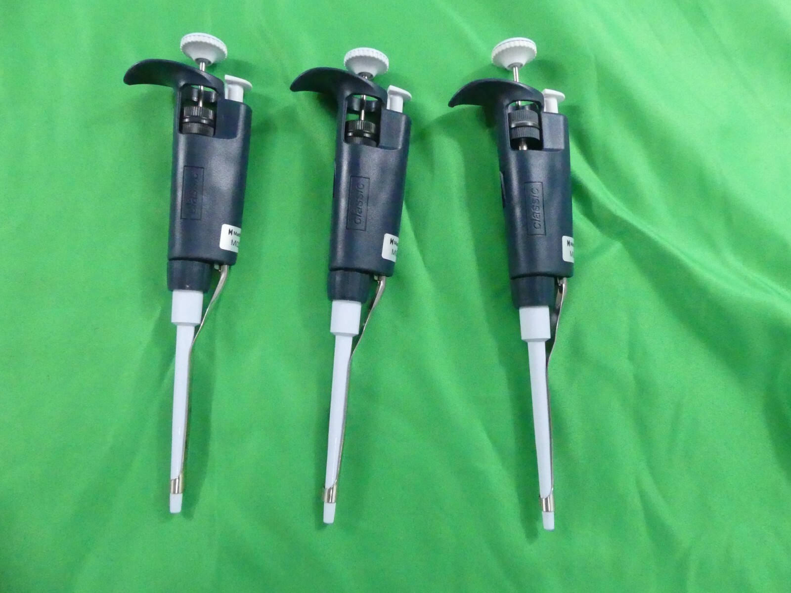 3 Rainin PR-200 Pipet 20-200 UL Pipets PR200 Pipette Used