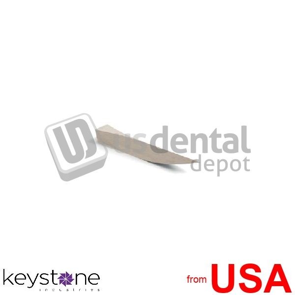 WONDER WEDGES 12mm Small, Natural. Interproximal Wooden Wedges, Anatomica 445864