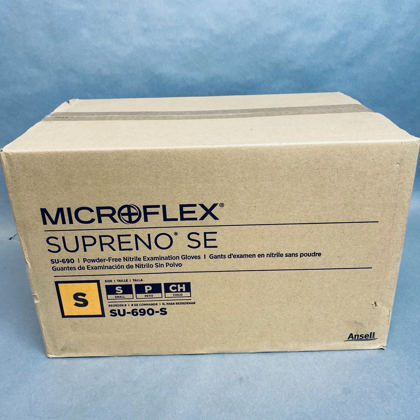 Ansell Microflex Nitrile Gloves Small Supreno SE Powder Free 10 Boxes of 100