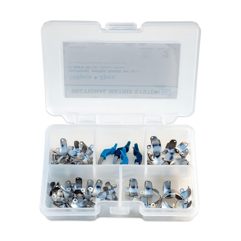 Dental Matrix Bands Ring Sectional Matrice Clamp Fit Palodent V3 Garrison FDA