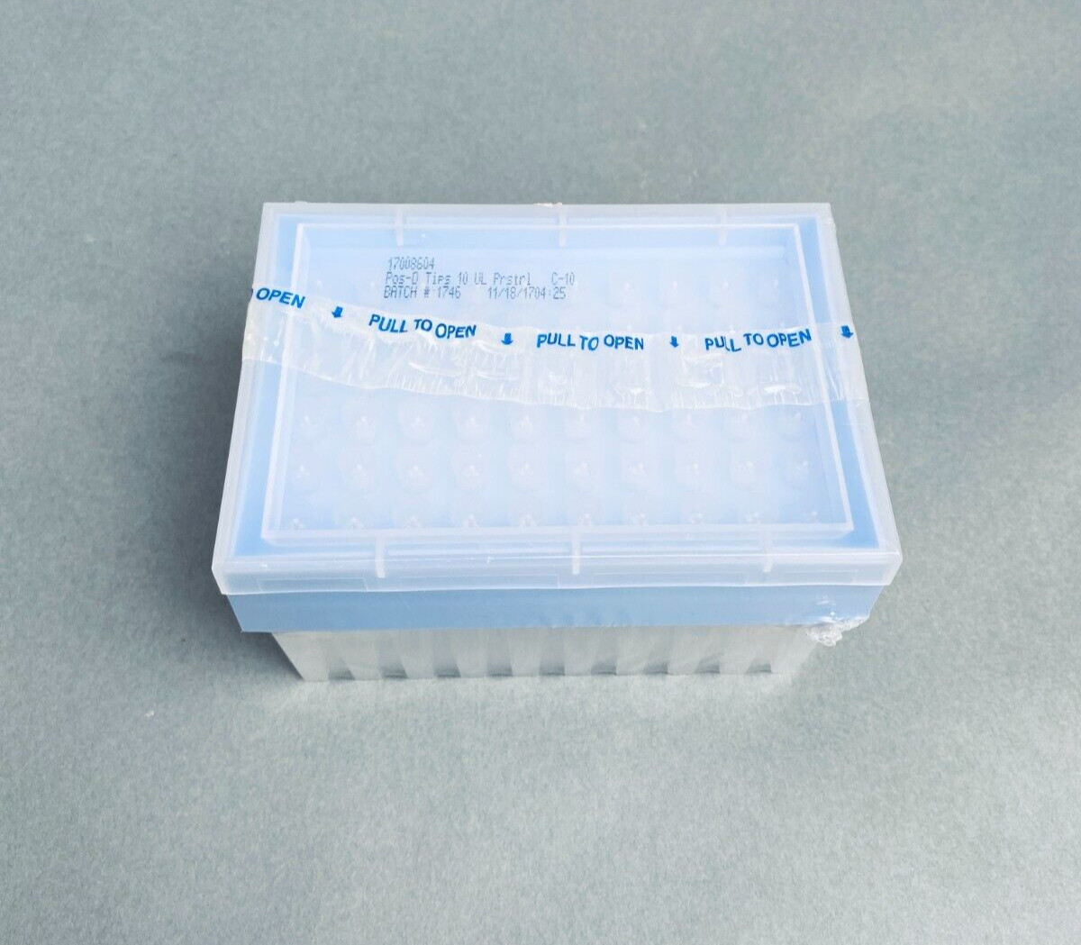 Rainin C-10 Positive Displacement Pipette Tips 10 ul 2 Racks with 60 Tips Each