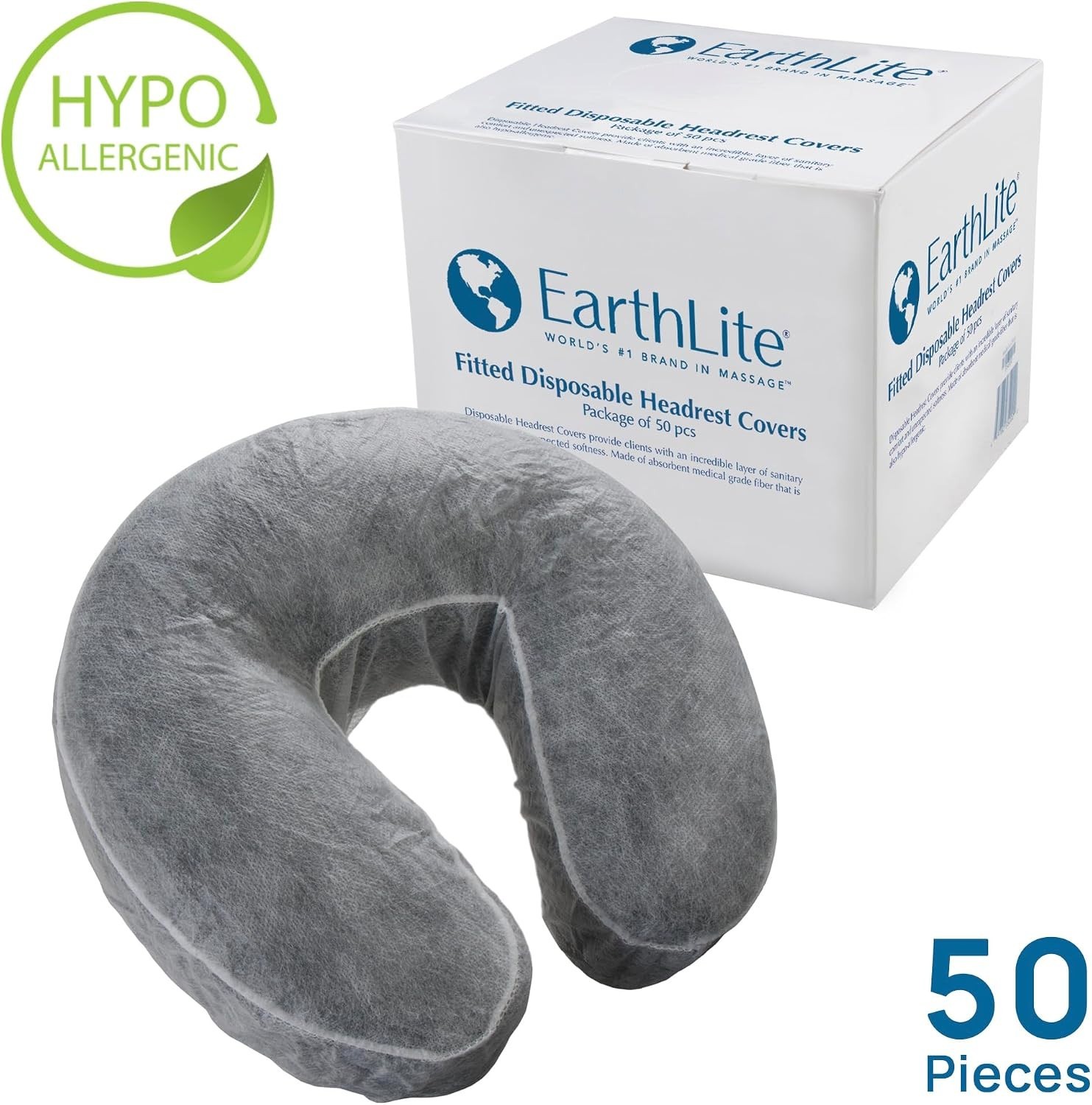 Easy-Use Fitted Disposable Face Cradle Covers – 50 Count for All Massage Tables